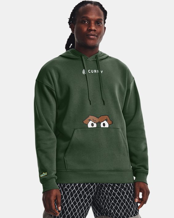 Sweat à capuche Curry Sesame Street Grouch pour homme, Green, pdpMainDesktop image number 0